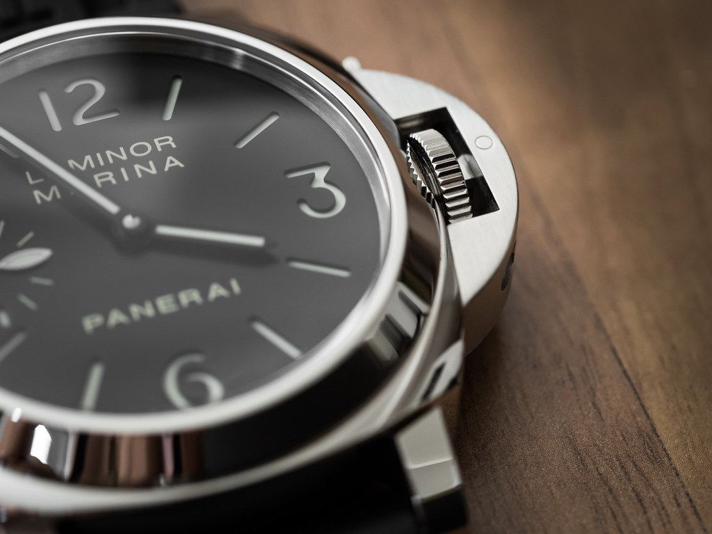 Detalhe de relógio Panerai. Clique na imagem e confira mais modelos!
