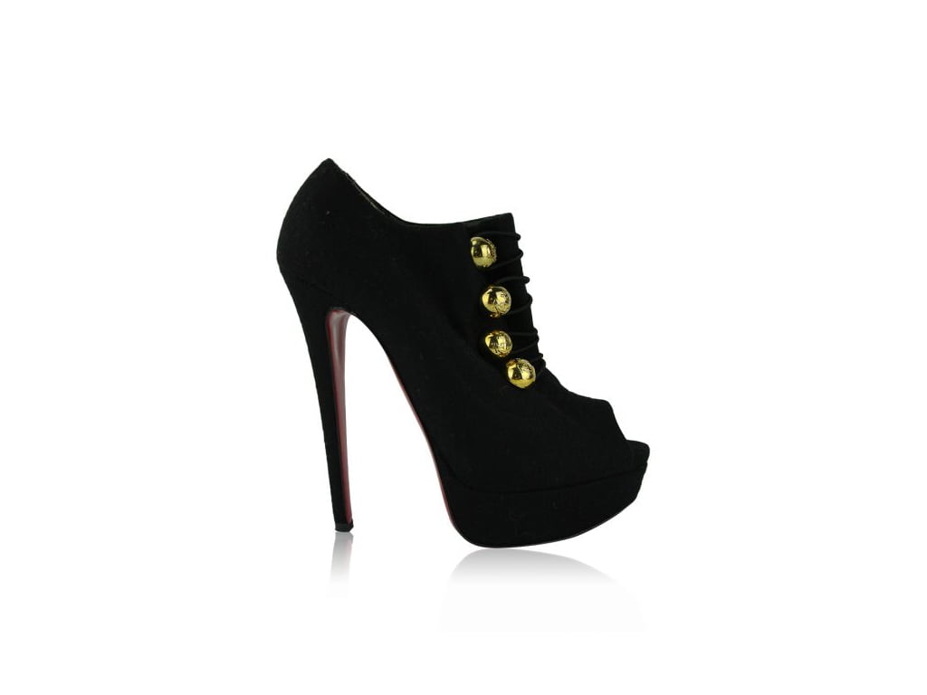 ankle boot christian louboutin etiqueta unica