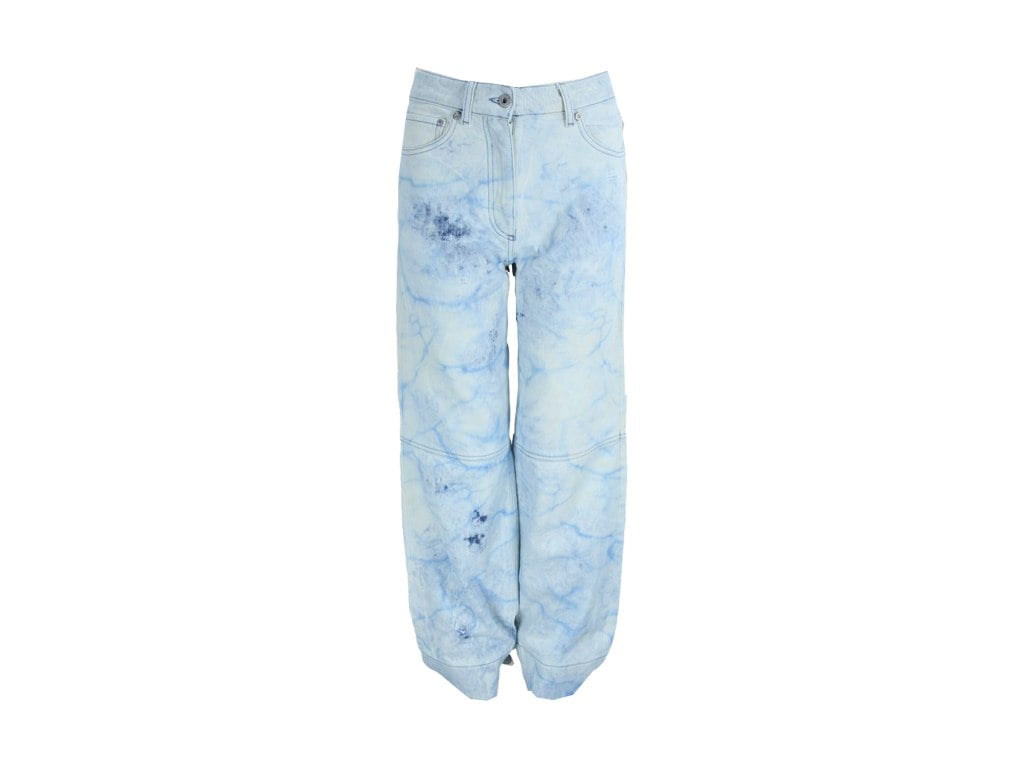 calça off white etiqueta unica