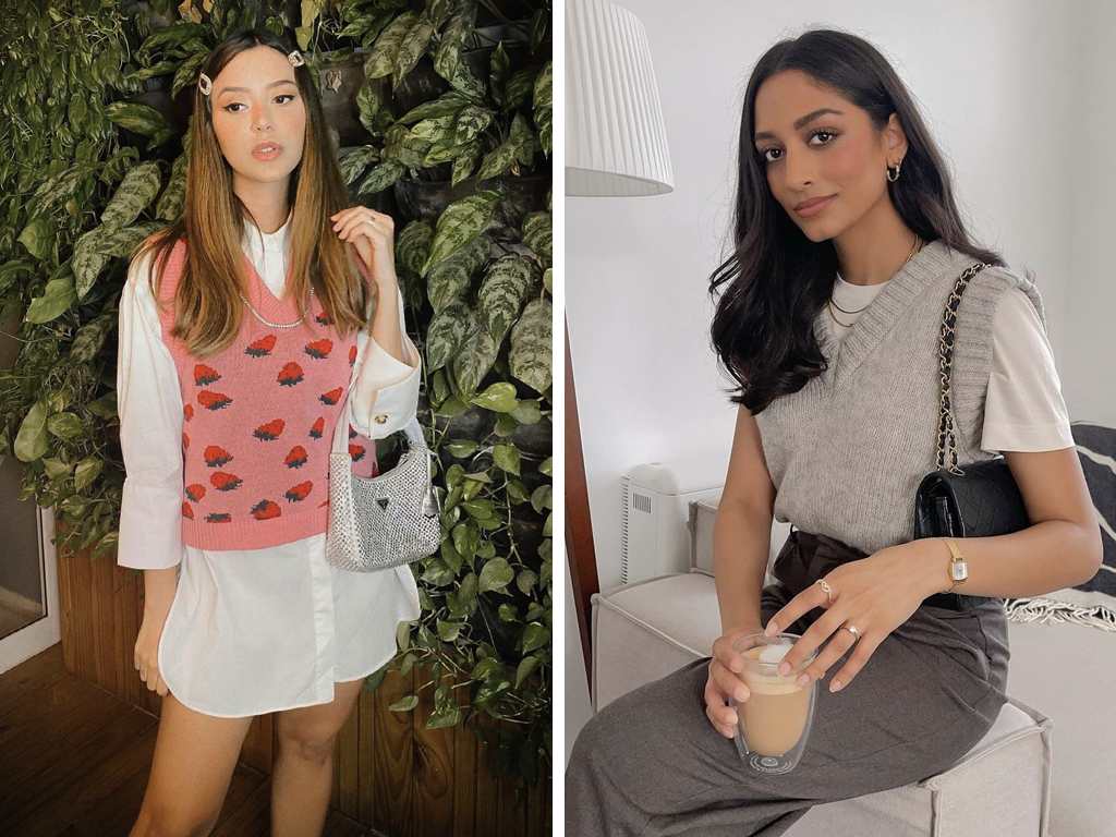 Foto 1: Reprodução/Instagram @ricademarre; Foto 2: Reprodução/Instagram @cocobeautea. Clique na imagem e confira peças similares!