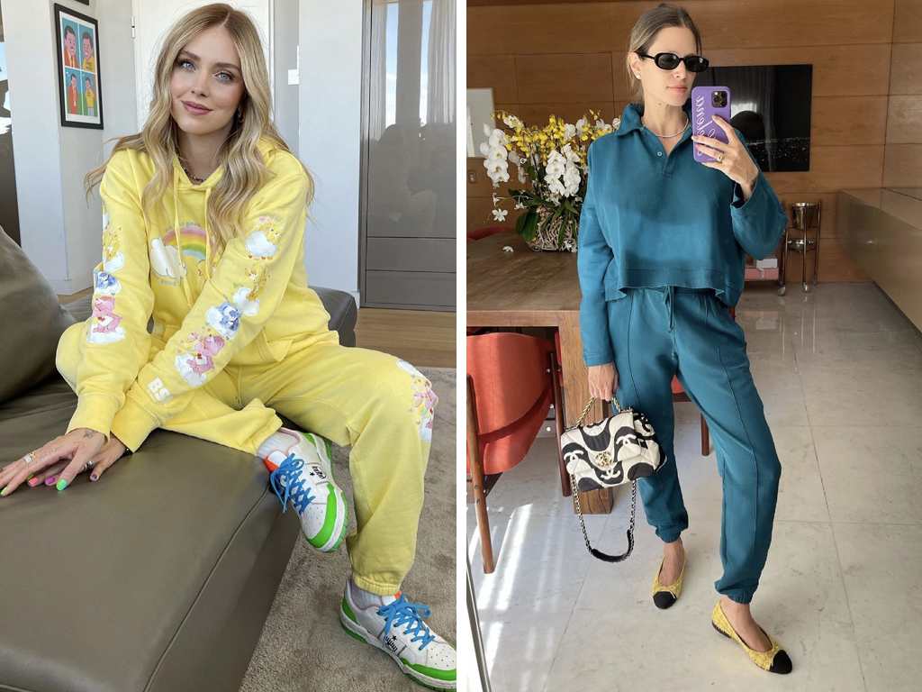 Foto 1: Reprodução/Instagram @chiaraferragni; Foto 2: Reprodução/Instagram @helenabordon. Clique na imagem e confira peças similares!