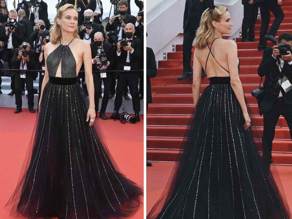 Foto 1: Reprodução/Instagram @giorgioarmani. Foto 2: Reprodução/Instagram @dianekruger. Clique na imagem e confiram peças similares!