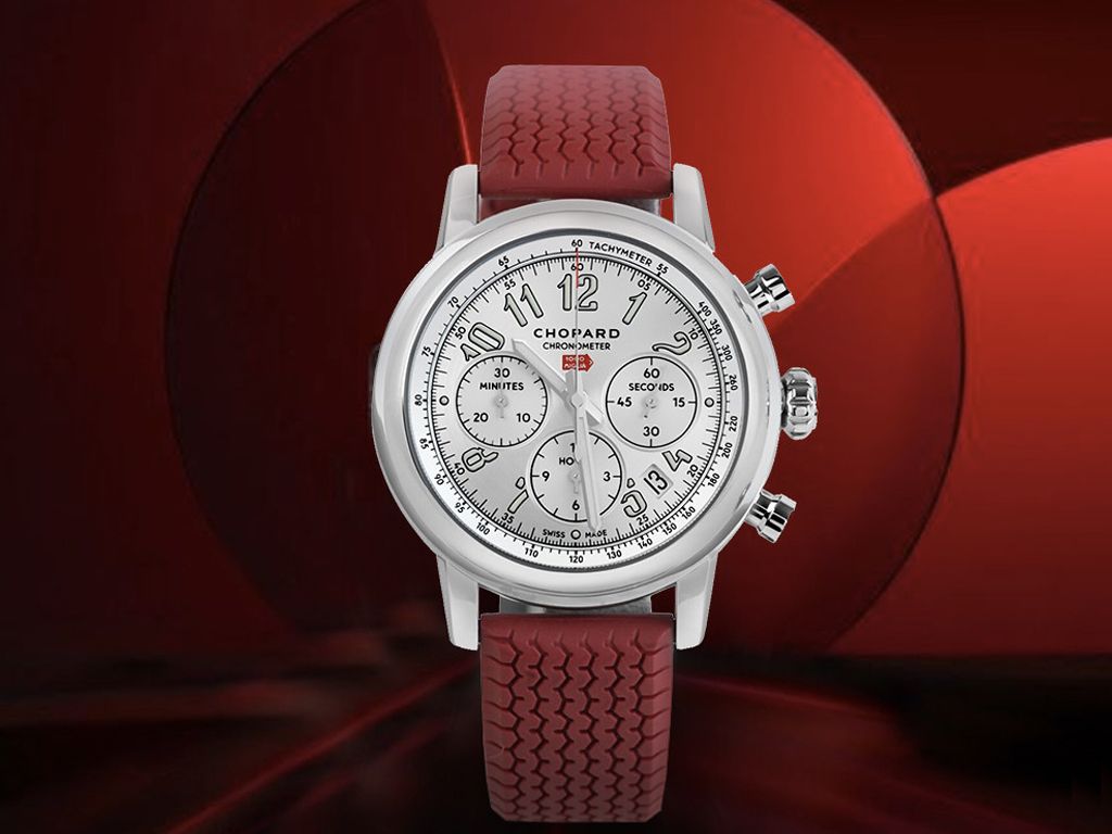 Relógios autênticos Chopard possuem seu visor feitos de cristal de safira, enquanto réplicas são feitos de vidro. Clique na imagem e confira mais modelos!