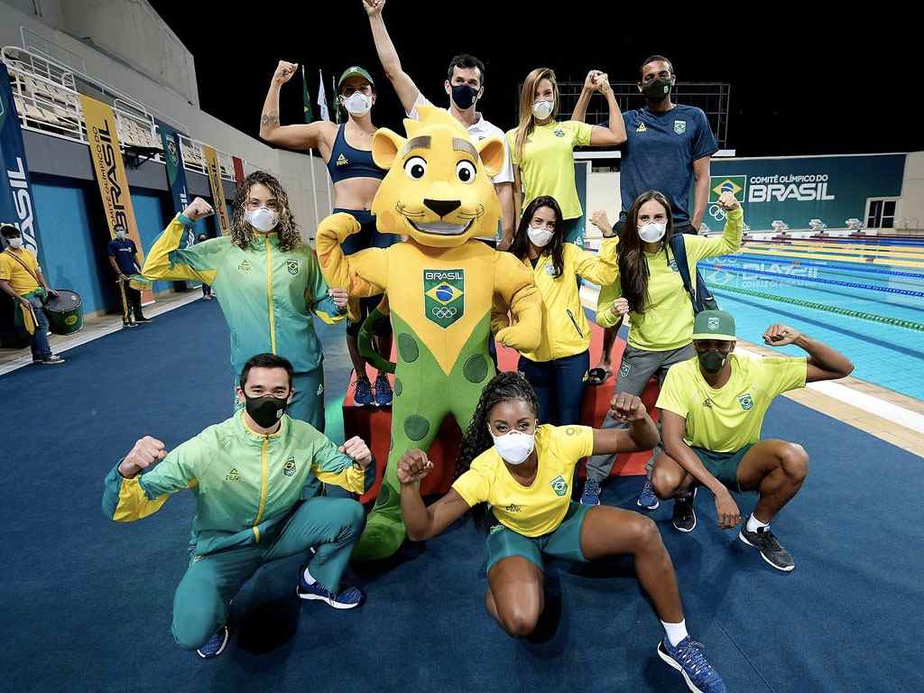 Foto: Reprodução/Instagram @timebrasil. Clique na imagem e confira peças inspiradas nas olimpíadas!