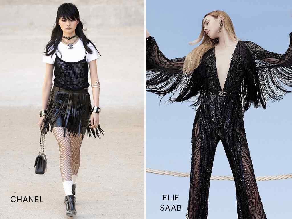 Foto 1: Reprodução/Instagram @mojeh_magazine; Foto 2: Reprodução/Instagram @justfashionworld. Clique na imagem e confira peças similares!