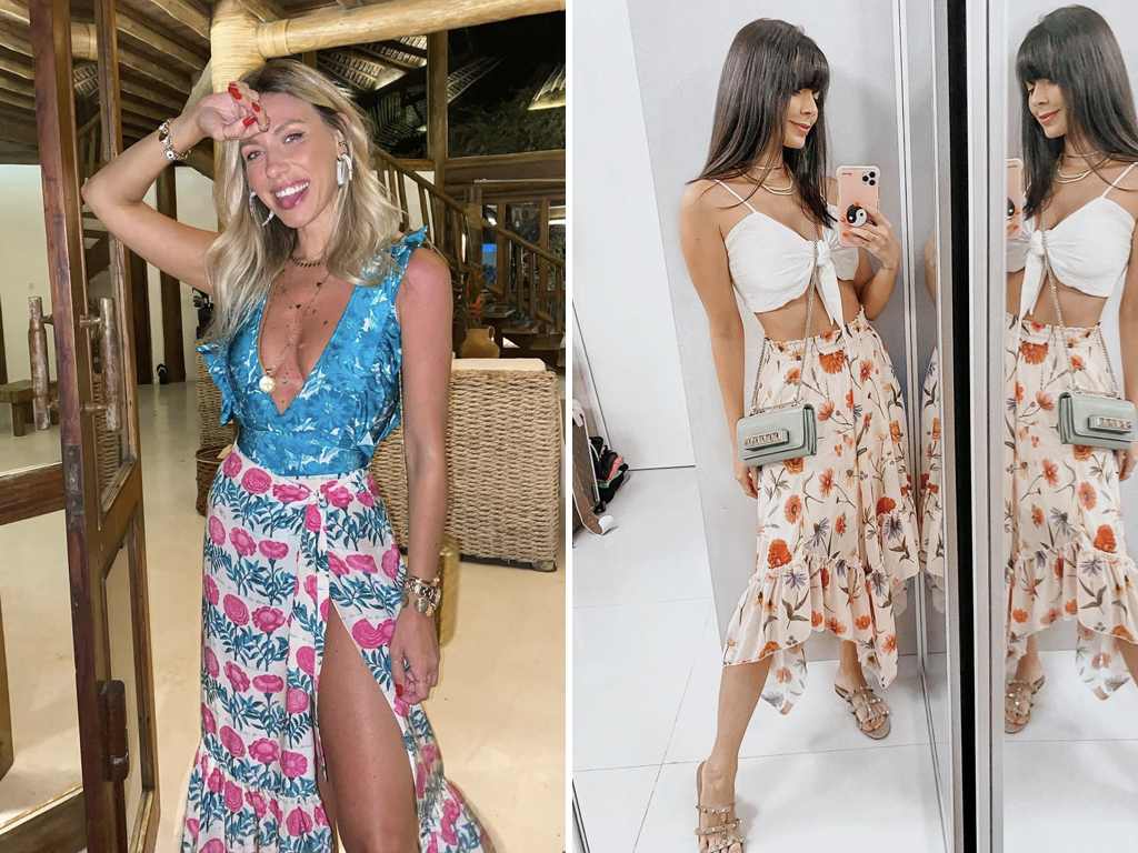 Foto 1: Reprodução/Instagram @nativozza; Foto 2: Reprodução/Instagram @ricademarre. Clique na imagem e confira peças similares!