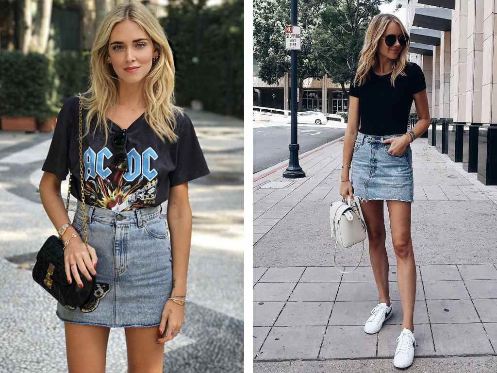Foto 1: Reprodução/Instagram @chiaraferragni; Foto 2: Reprodução/Instagram @fashion_jackson. Clique na imagem e confira peças similares!