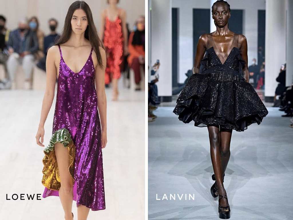 Foto 1: Reprodução/Instagram @somethingdongxi; Foto 2: Reprodução/Instagram @couture_fashionblog. Clique na imagem e confira mais peças!
