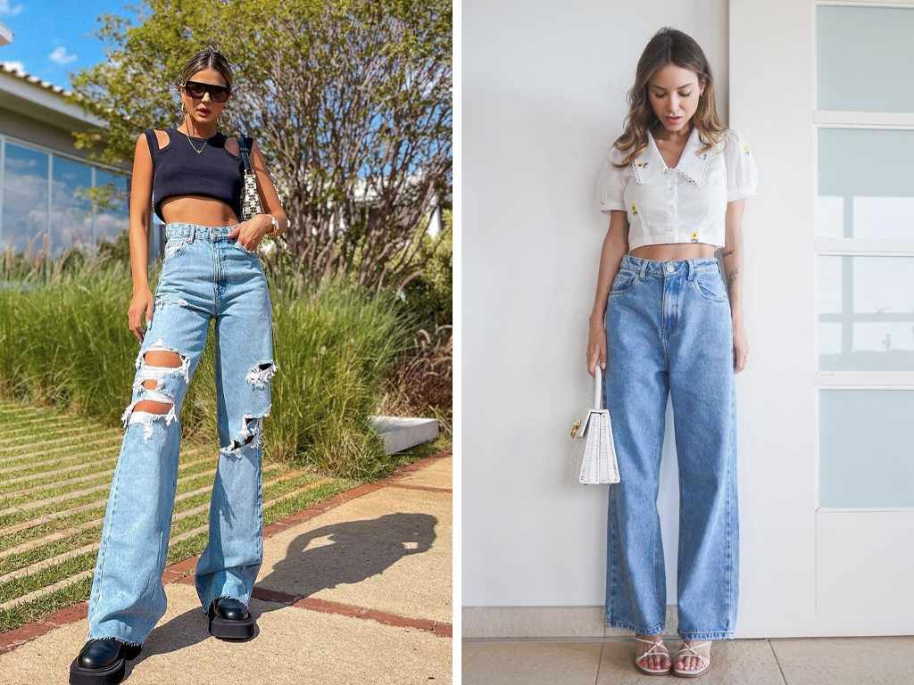 Foto 1: Reprodução/Instagram @thassianaves; Foto 2: Reprodução/Instagram @luisa. Clique na imagem e confira peças similares!