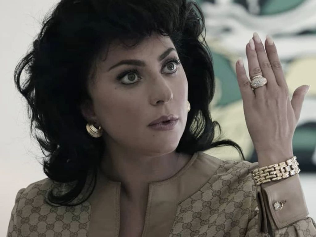 Lady Gaga como Patrizia Reggiani em "House of Gucci". (Foto: Reprodução/Instagram @aufildcinema).