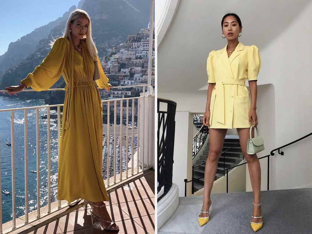 Foto 1: Reprodução/Instagram @leoniehanne; Foto 2: Reprodução/Instagram @aimeesong. Clique na imagem e confira peças similares!