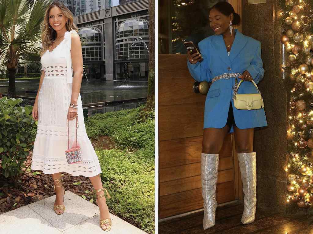 Foto 1: Reprodução/Instagram @lelesaddi; Foto 2: Reprodução/Instagram @edaowofashion. Clique na imagem e confira peças similares!