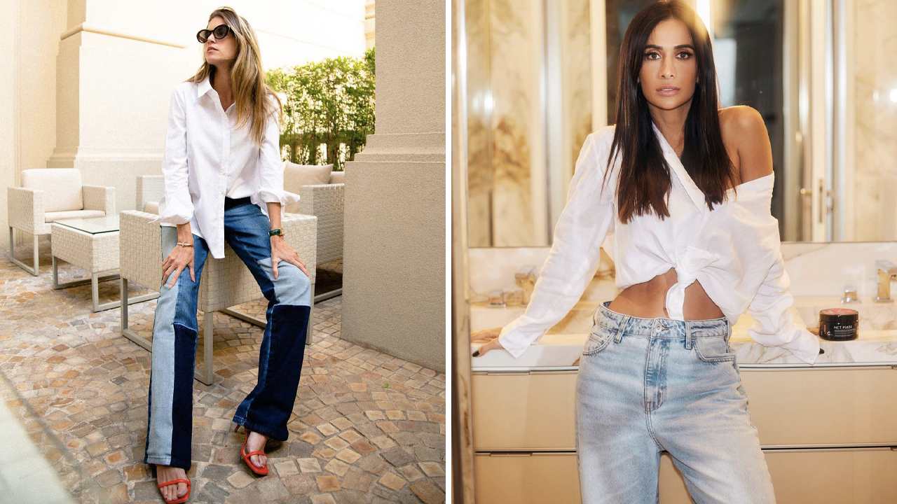Foto 1: Reprodução/Instagram @helenabordon; Foto 2: Reprodução/Instagram @silviabraz. Clique na imagem e confira peças similares!