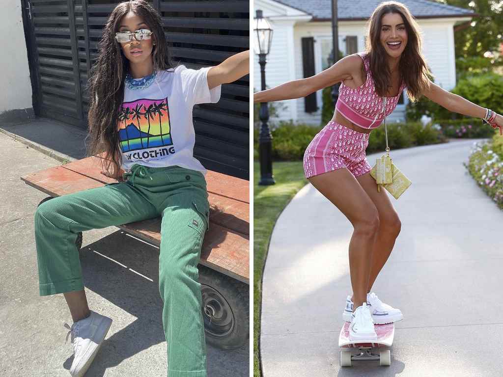 Foto 1: Reprodução/Instagram @camilladelucas; Foto 2: Reprodução/Instagram @camilacoelho. Clique na imagem e confira peças similares!