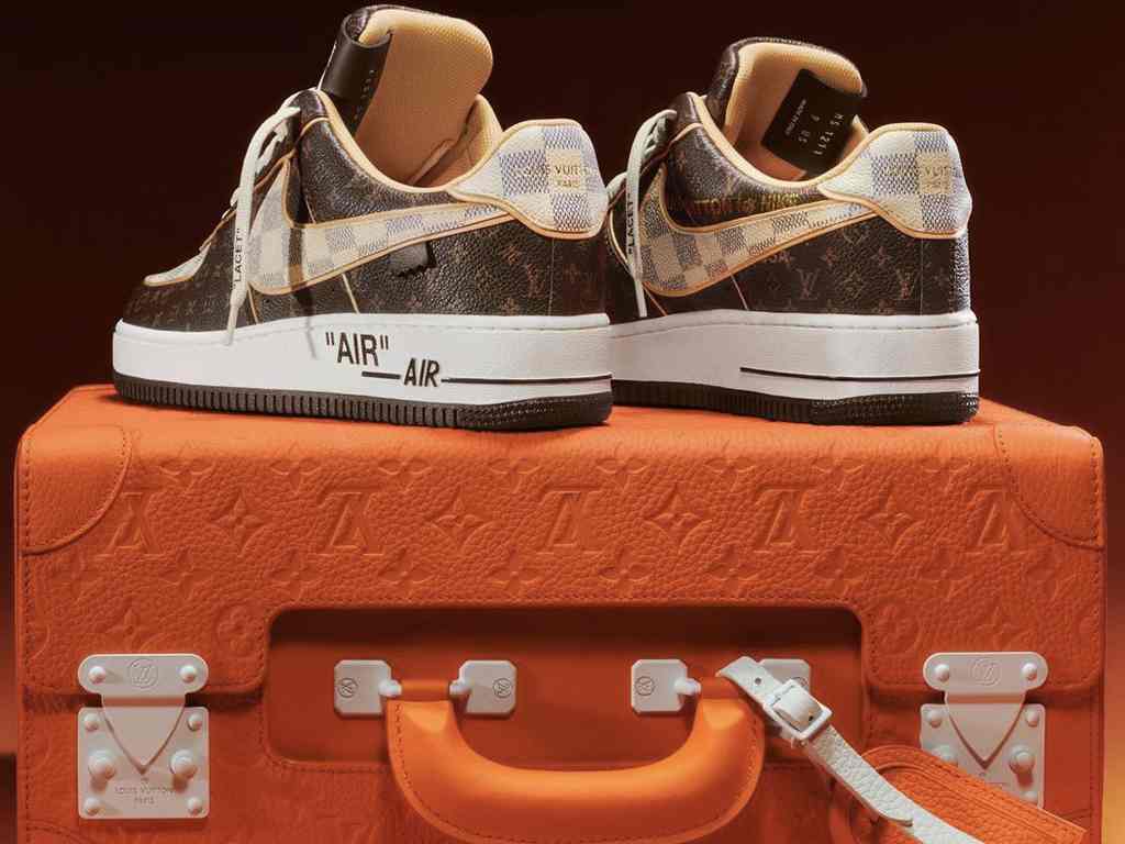 Tênis Louis Vuitton x Nike. Clique na imagem e confira mais modelos da maison francesa! (Foto: Reprodução/Instagram @garotasestupidas)