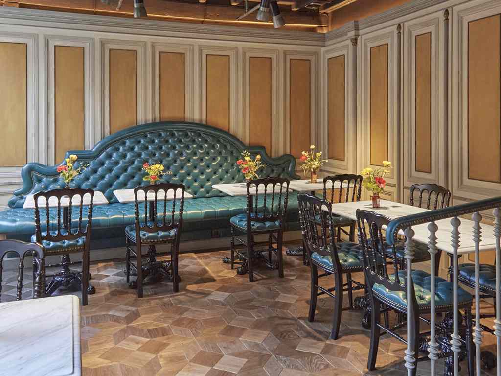 Detalhe da decoração do 'Giorgino 21' em Florença. Clique na imagem e confira criações Gucci! (Foto: Reprodução/NuvoMagazine.com)