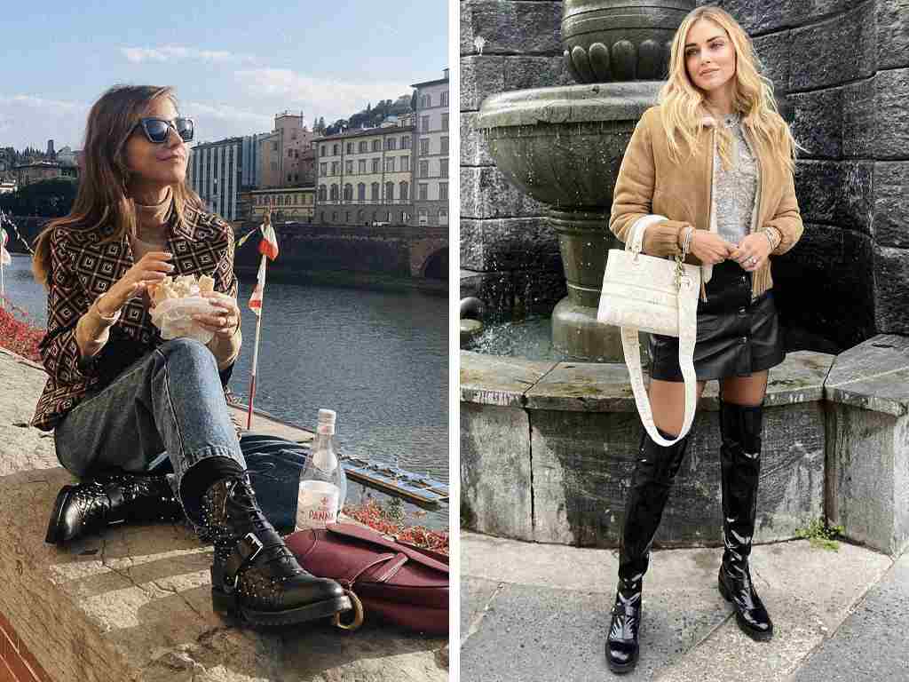 Foto 1: Reprodução/Instagram @luisa; Foto 2: Reprodução/Instagram @chiaraferragni. Clique na imagem e confira peças similares!