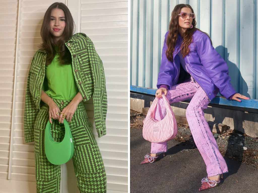Foto 1: Reprodução/Instagram @leleburnier; Foto 2: Reprodução/Instagram @ninasandbech. Clique na imagem e confira peças similares!