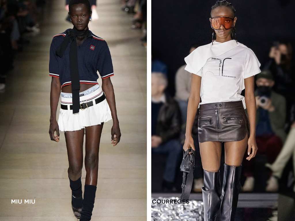 Foto 1: Reprodução/Instagram @elle_italia.; Foto 2: Reprodução/Instagram @hypebaejp. Clique na imagem e confira peças das tendências!