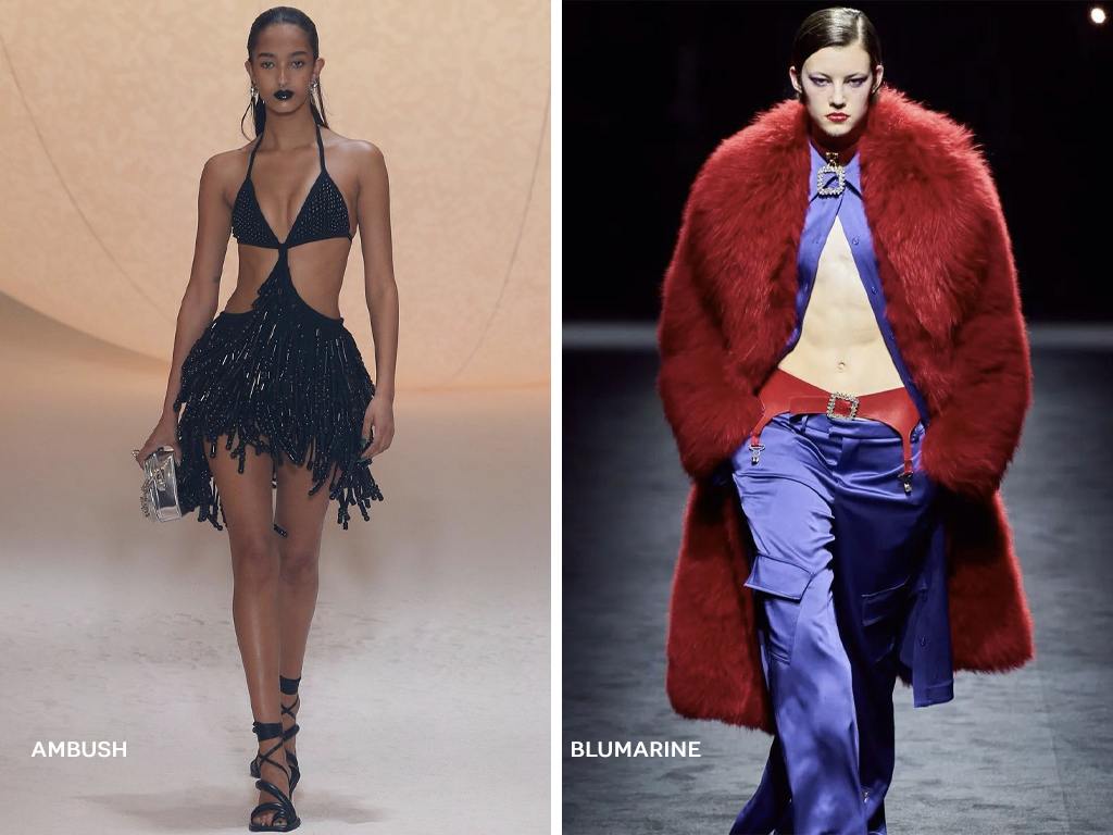 Foto 1: Reprodução/Instagram @dazedkorea.; Foto 2: Reprodução/Instagram @fashiontomax_magazine. Clique na imagem e confira peças das tendências!