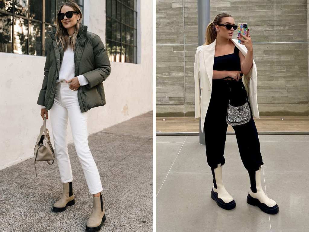 Foto 1: Reprodução/Instagram @fashion_jackson; Foto 2: Reprodução/Instagram @mariabbraz. Clique na imagem e confira peças similares!