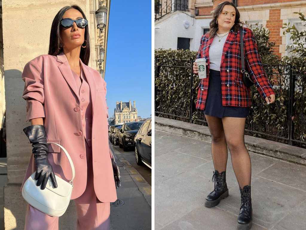 Foto 1: Reprodução/Instagram @silviabraz; Foto 2: Reprodução/Instagram @amyastridd. Clique na imagem e confira peças similares!
