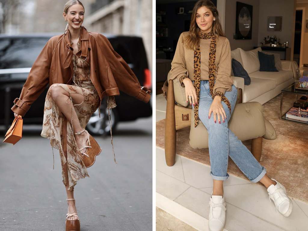 Foto 1: Reprodução/Instagram @leoniehanne; Foto 2: Reprodução/Instagram @matranchesi. Clique na imagem e confira peças similares!