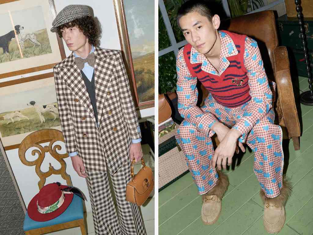 Looks da coleção "Gucci HA HA HA". Clique na imagem e confira mais criações da marca! (Fotos: Reprodução/Instagram @voguebrasil)