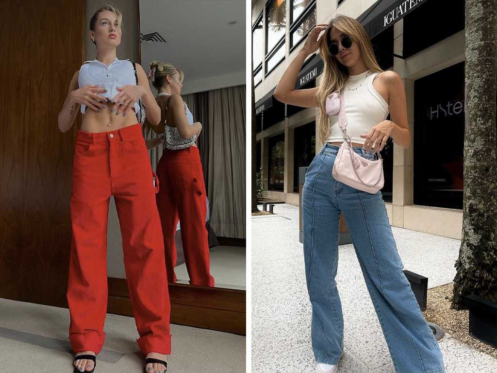 Foto 1: Reprodução/Instagram @maluborgesm; Foto 2: Reprodução/Instagram @jordannamaia. Clique na imagem e confira peças similares!