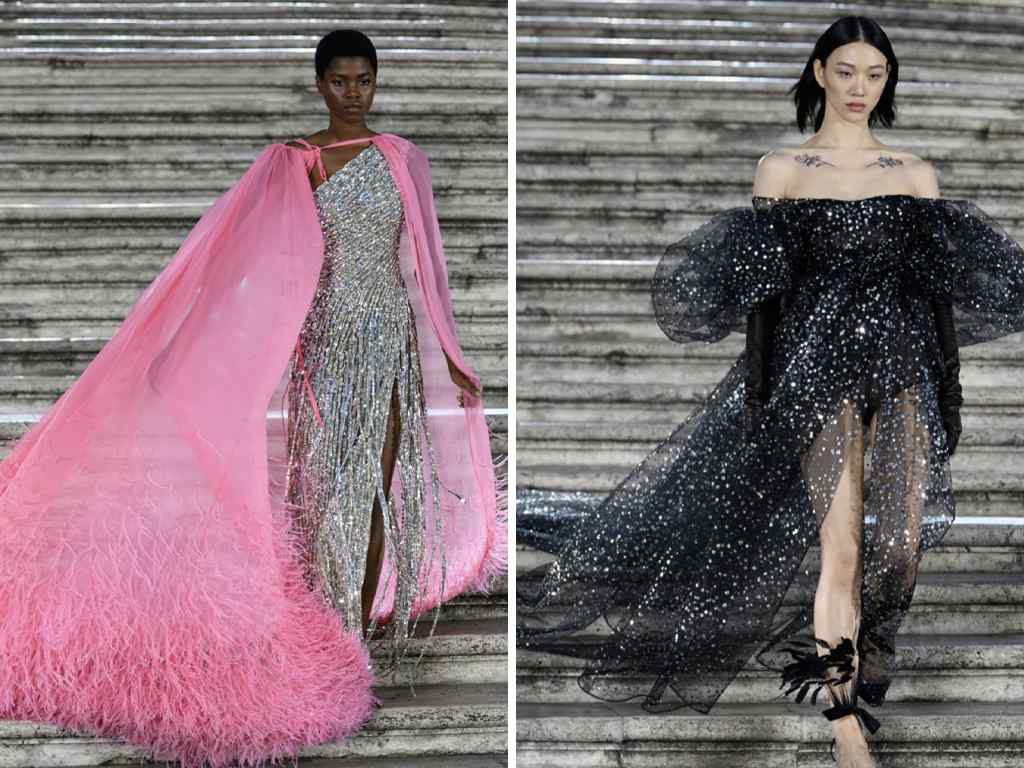 Fotos: Reprodução/Instagram @lauratortora_vogueit. Clique na imagem e confira mais criações Valentino!
