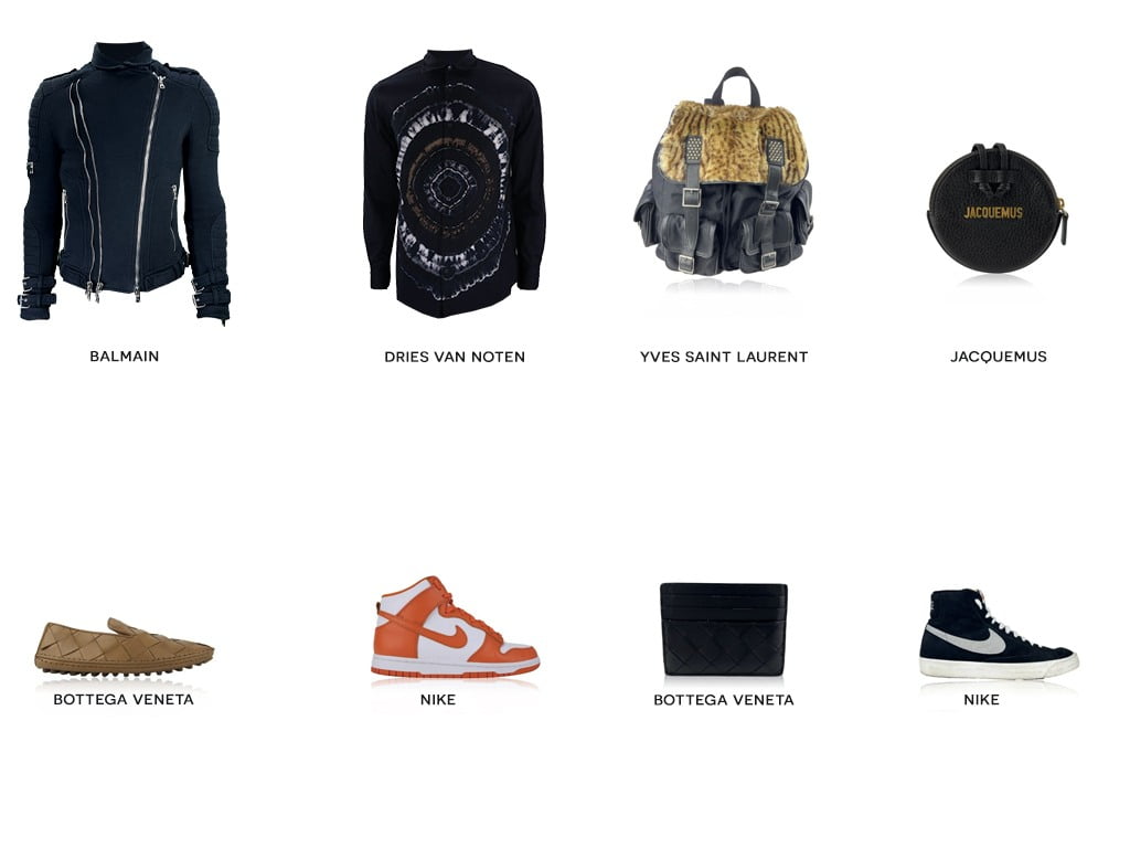Clique na imagem e confira mais peças do closet de Gabriel Gontijo!