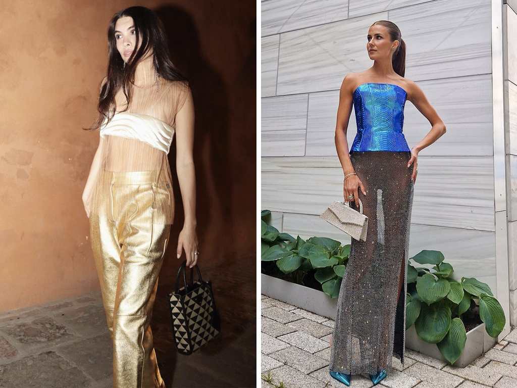 Foto 1: Reprodução/Instagram @fermillan; Foto 2: Reprodução/Instagram @ninasandbech. Clique na imagem e confira peças similares!
