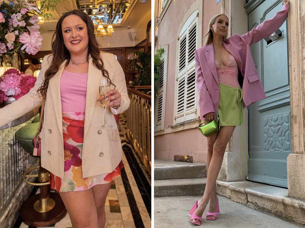 Foto 1: Reprodução/Instagram @amyastridd; Foto 2: Reprodução/Instagram @leoniehanne. Clique na imagem e confira peças similares!