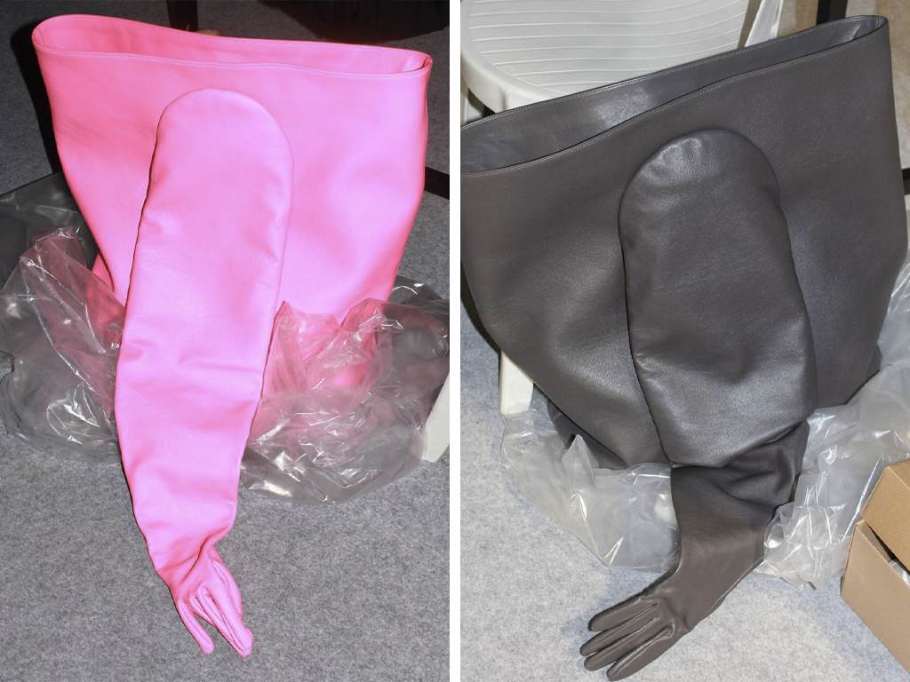 Bolsa de luva da Balenciaga. Clique na imagem e confira peças similares! (Fotos: Reprodução/Instagram @demnagram)