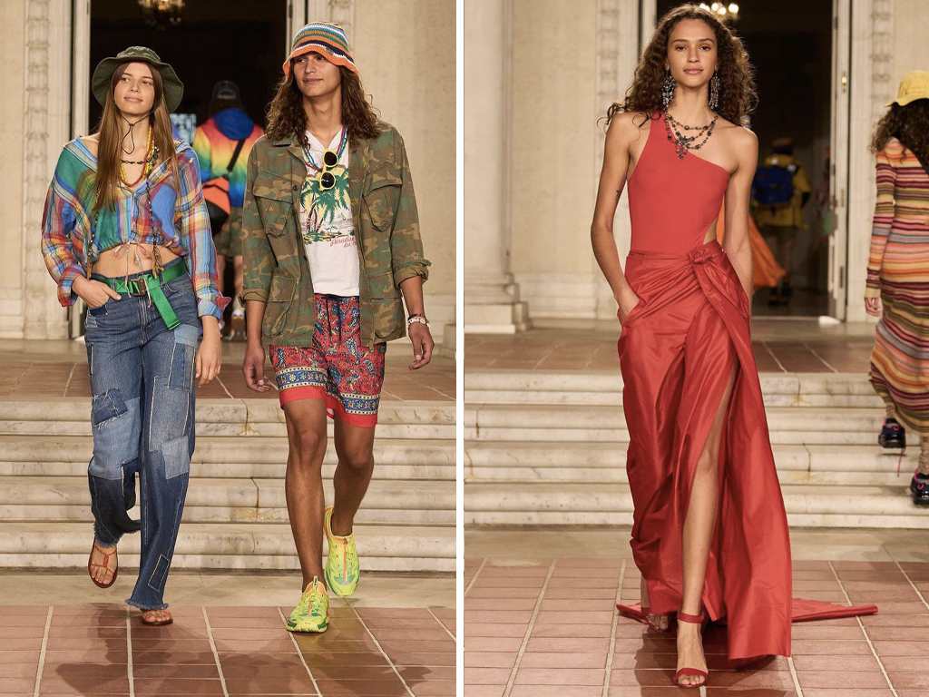 Looks do desfile da Ralph Lauren. Clique na imagem e confira criações da marca! (Foto: Reprodução/Instagram @ralphlauren)