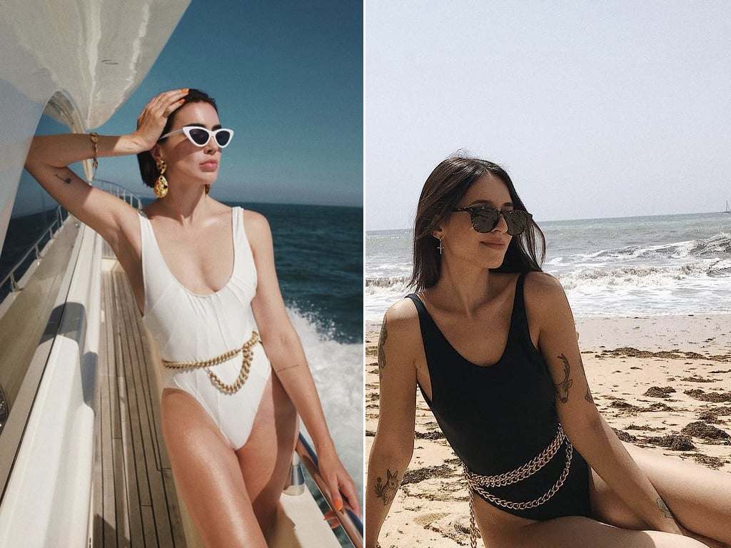 Foto 1: Reprodução/Instagram @brittanyxavier; Foto 2: Reprodução/Instagram @vicqueen. Clique na imagem e confira peças similares!