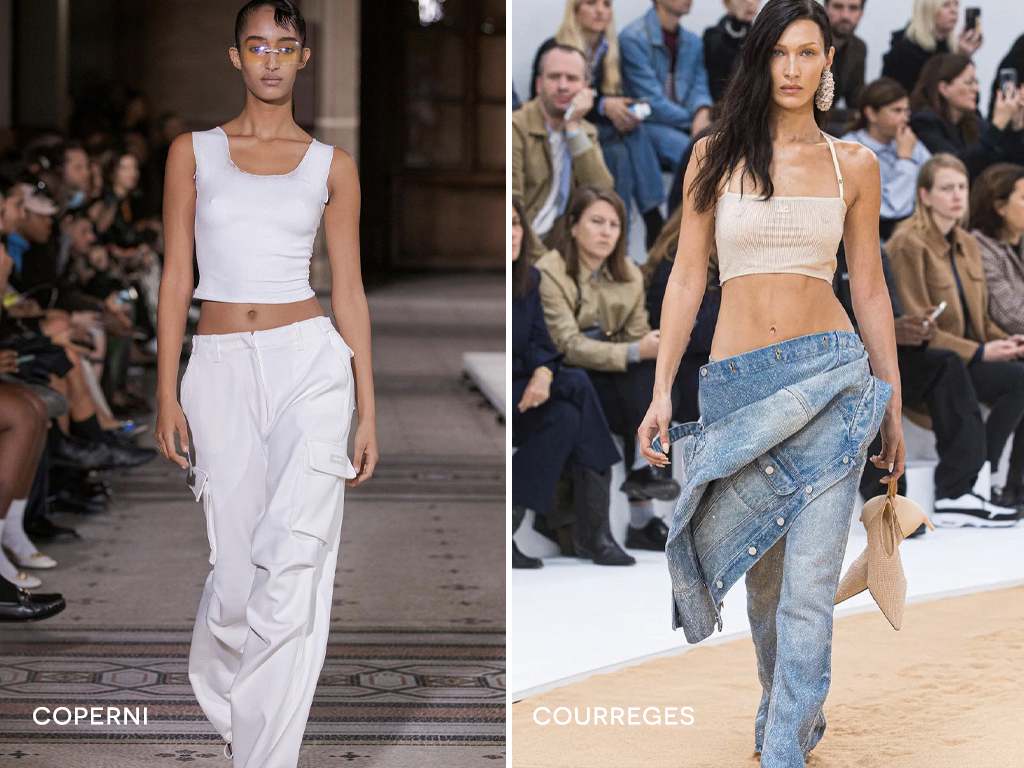 Foto 1: Reprodução/Instagram @hautecouturefashionista; Foto 2: Reprodução/Instagram @lofficielthailand. Clique na imagem e confira peças das tendências!