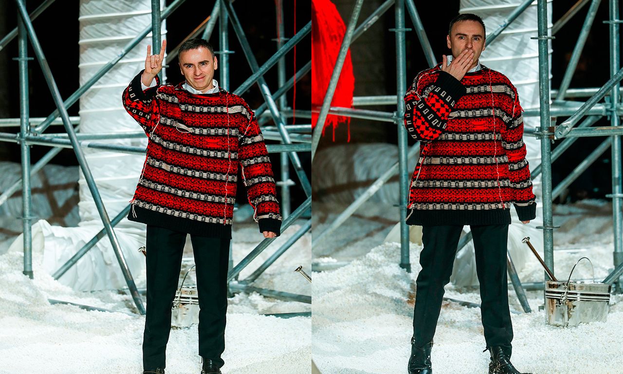 Raf Simons anuncia o fim da sua marca
