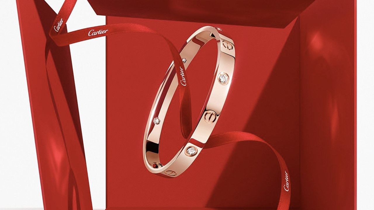 Pulseira Love Cartier. Clique na imagem e confira criações da marca! (Foto: Reprodução/Instagram @cartier)