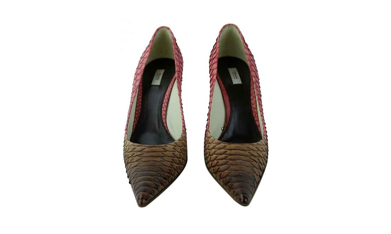 Sapato Prada Python Degradê