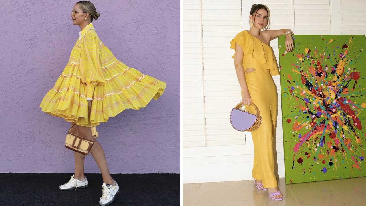 Foto 1: Reprodução/Instagram @blaireadiebee; Foto 2: Reprodução/Instagram @leleburbier. Clique na imagem e confira peças similares!