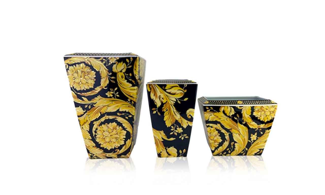 Trio de Vasos Versace Rosenthal Vanity
