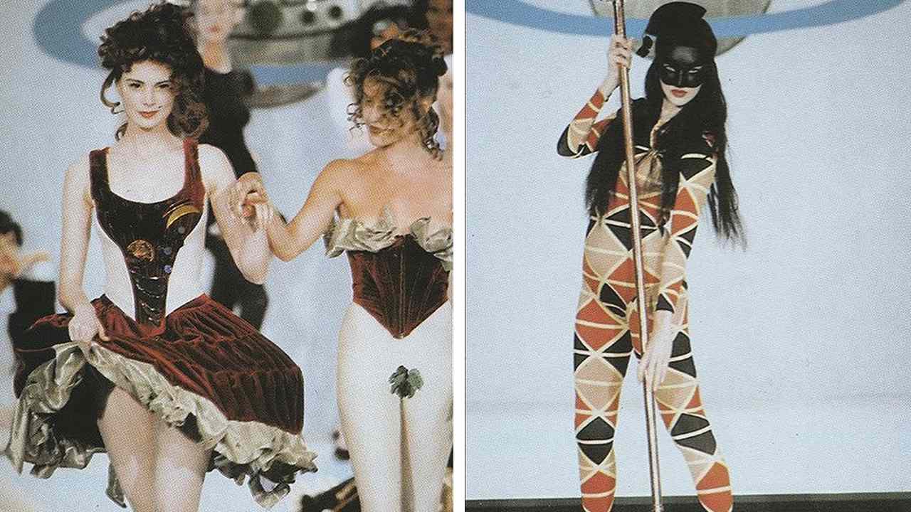 Coleção Outono/Inverno 1989 "Voyage to Cythera". Clique na imagem e confira criações da estilista! (Foto: Reprodução/Instagram @thewestwoodarchives)
