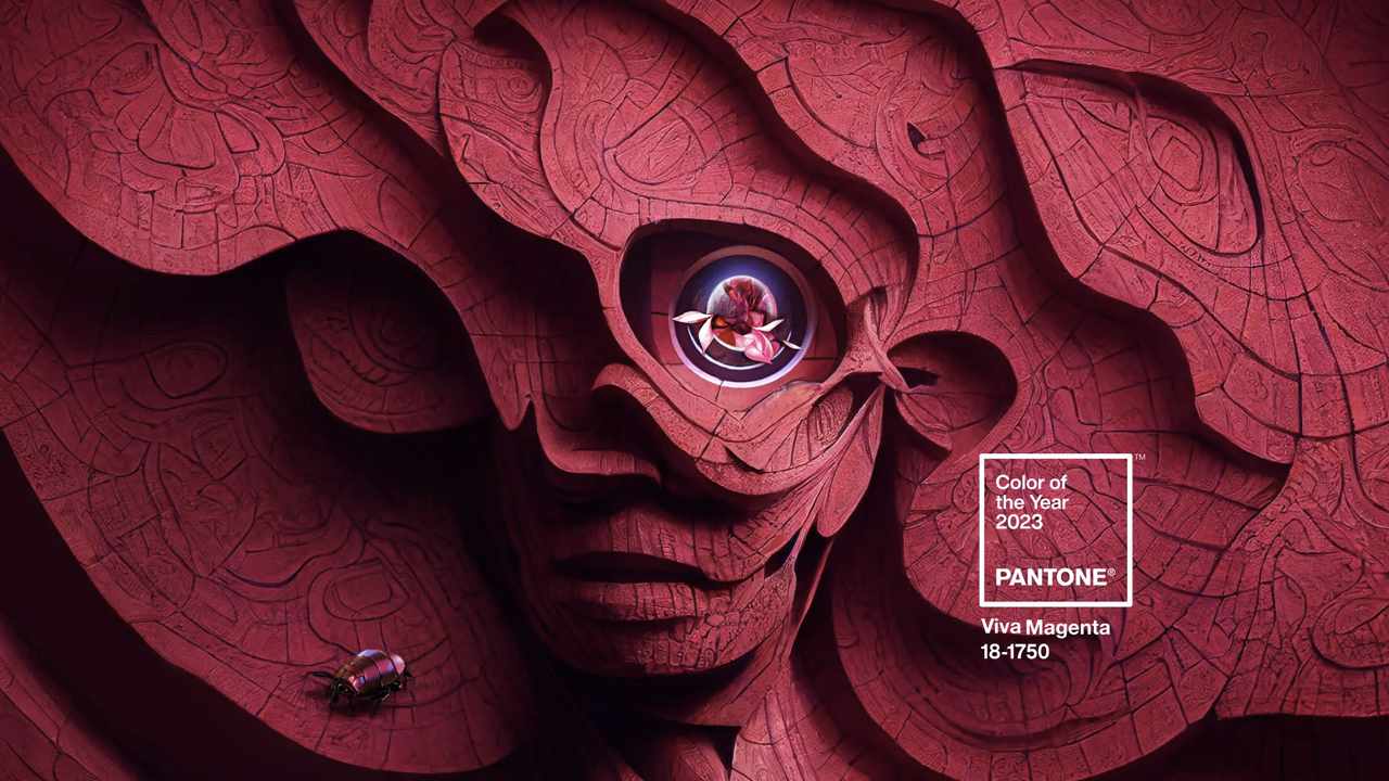 Cor do Ano Pantone 2023: Viva Magenta. (Foto: Reprodução/Harpersbazaar.uol.com.br)
