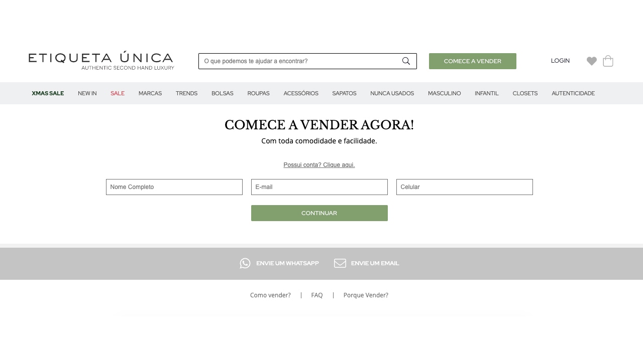 foto como vender no etiqueta única