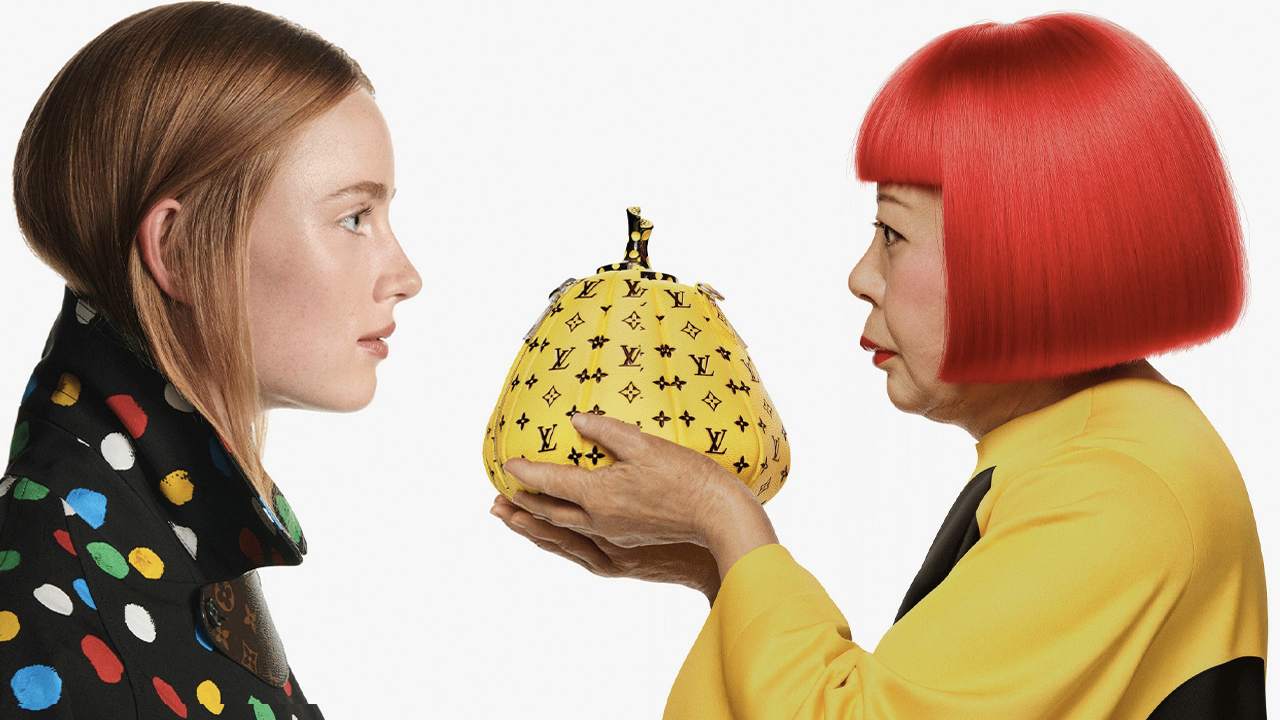 Fotos da colaboração Louis Vuitton x Yayoi Kusama. Clique na imagem e confira mais criações da maison francesa! (Fotos: Reprodução/Instagram @louisvuitton)