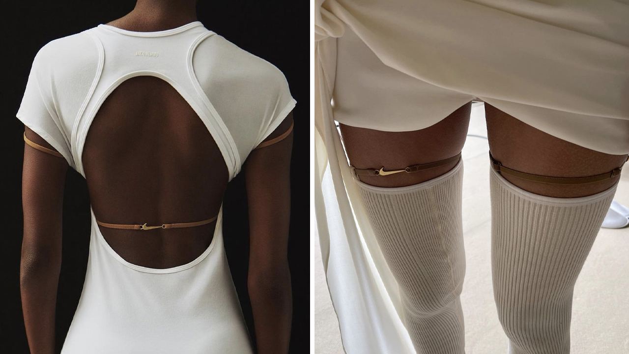 Fotos da parceria Jacquemus x Nike. (Fotos: Reprodução/Instagram @jacquemus)
