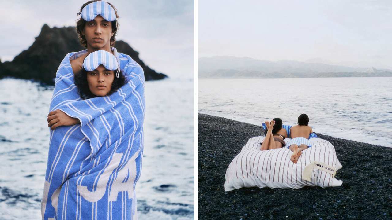 Parceria Jacquemus x Tekla. Clique na imagem e confira criações da marca francesa! (Fotos: Reprodução/Instagram @jacquemus)
