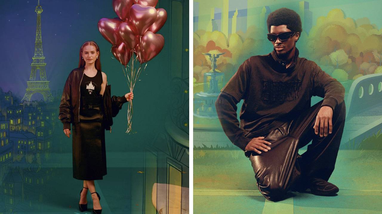 Fotos da parceria Disney x Givenchy. Clique na imagem e confira criações da maison francesa! (Fotos: Reprodução/Instagram @givenchy)