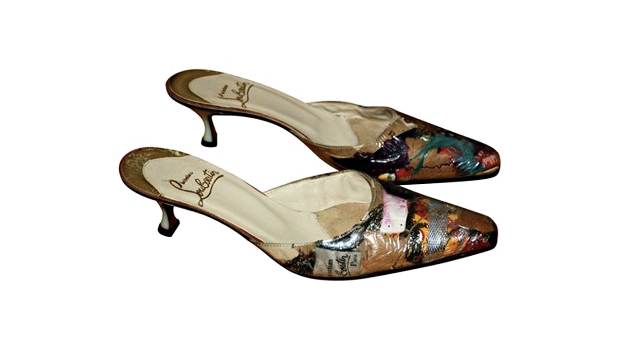 O icônico modelo "Mule Trash". Clique na imagem e confira mais modelos de Christian Louboutin! (Foto: Reprodução/Pinterest.com)
